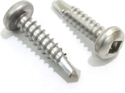 10 x 3 4 pan head stainless sheet metal screws|large diameter flat pan head scews.